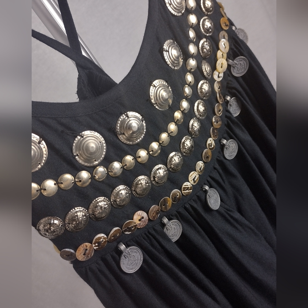 Area Stars Marrakesh Embellished Mini Dress In Black Size Medium NWT - Picture 4 of 9